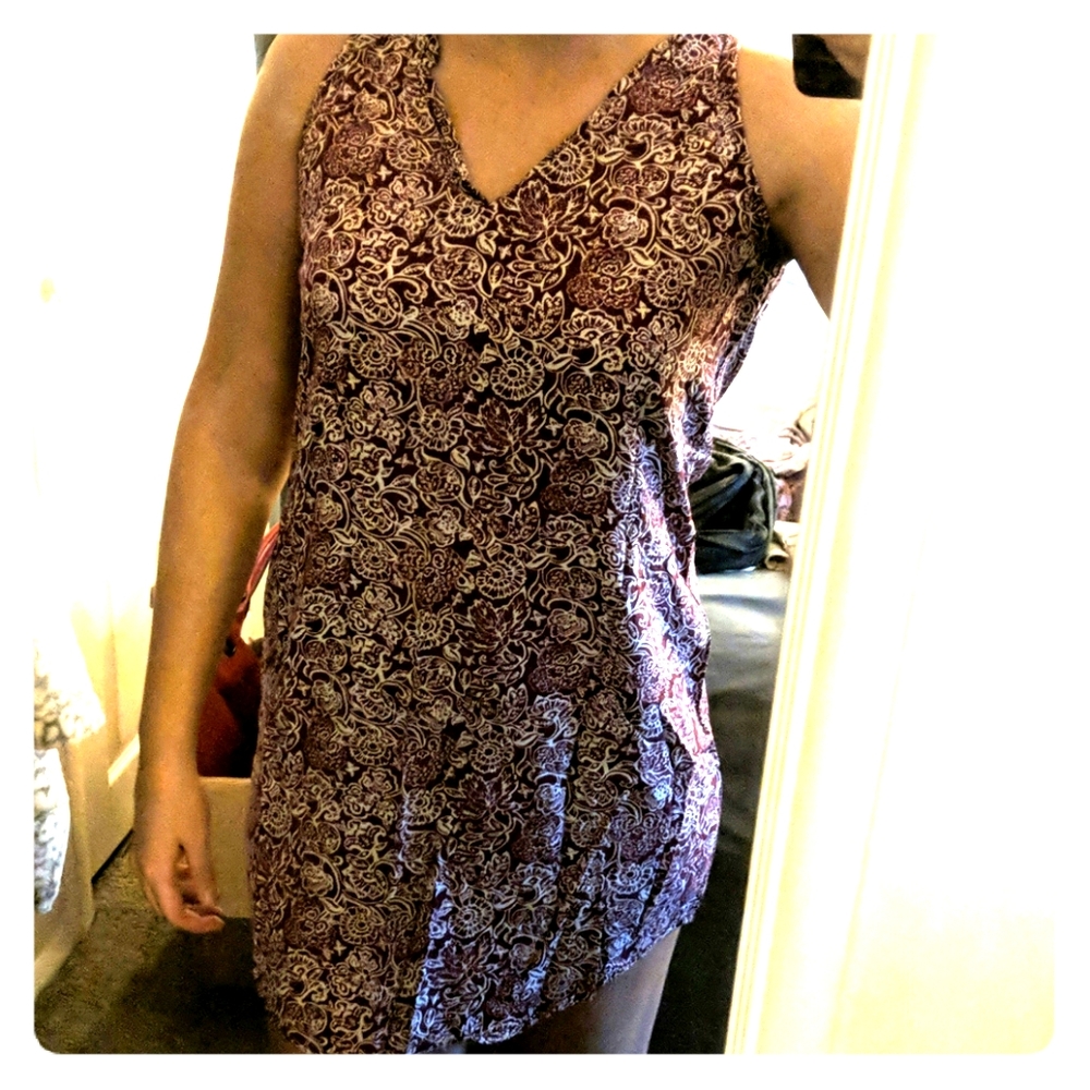 Floral V-Neck Dress